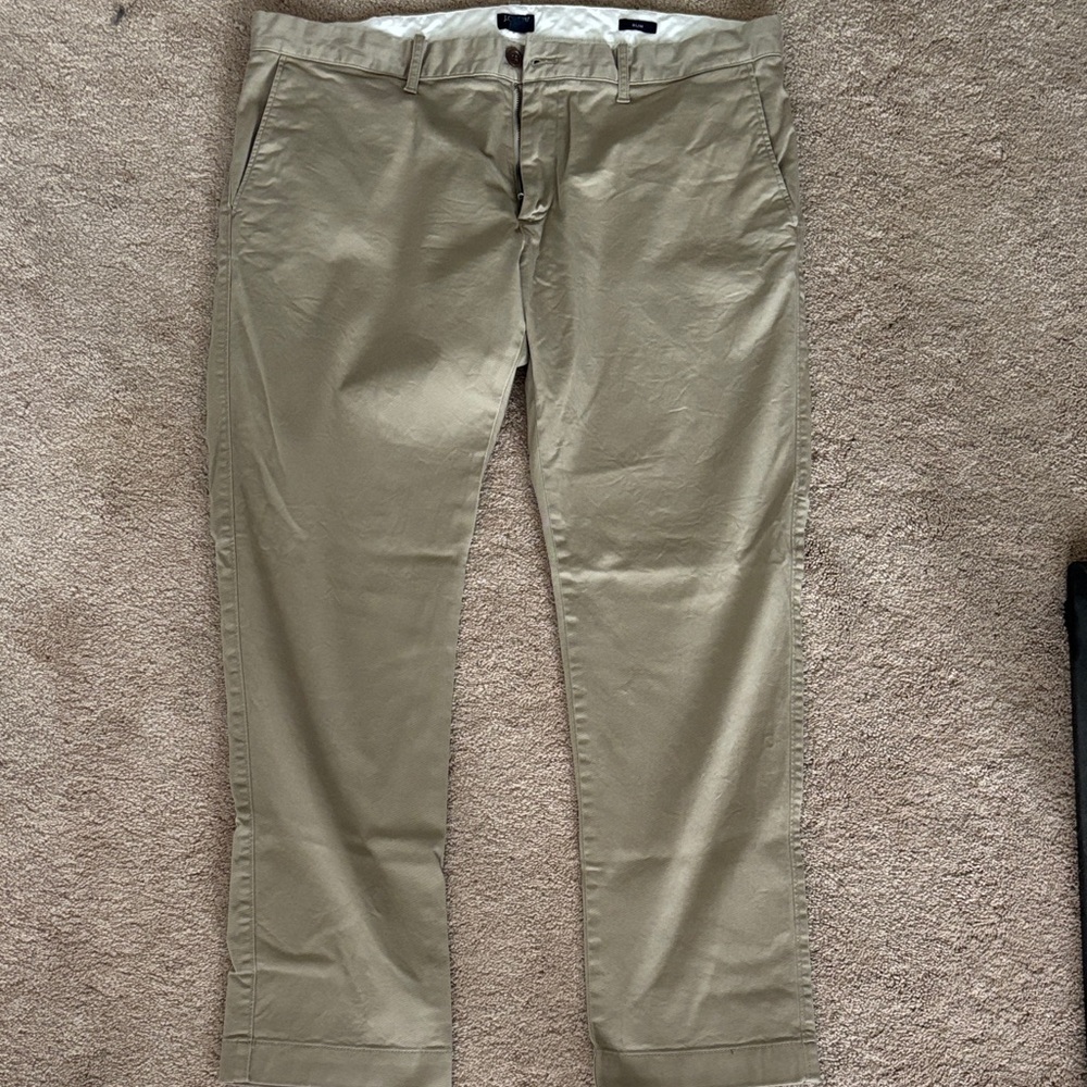 J. Crew Factory Men's Tan Chinos